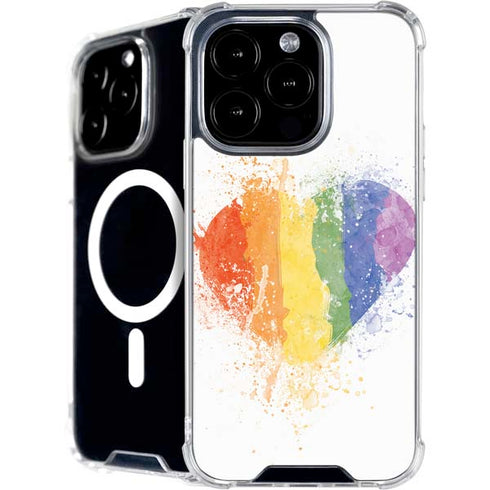 Love Is Love Heart iPhone 16 Pro MagSafe Case