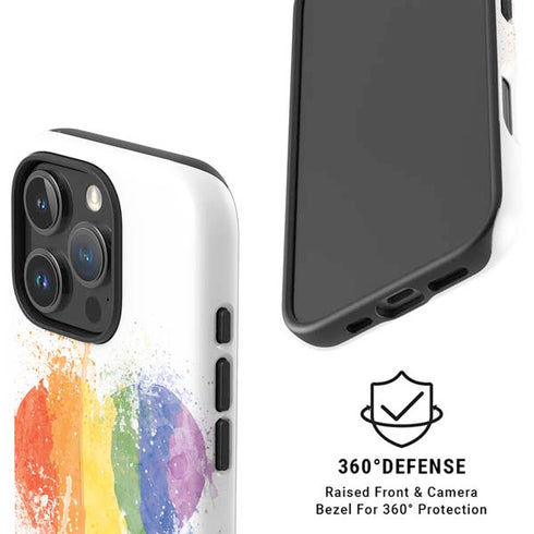 Love Is Love Heart iPhone 16 Pro Magsafe Impact Case