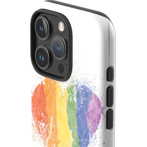 Love Is Love Heart iPhone 16 Pro Max Impact Case