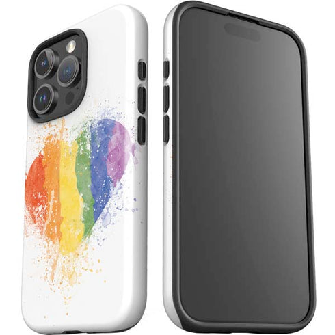 Love Is Love Heart iPhone 16 Pro Max Impact Case