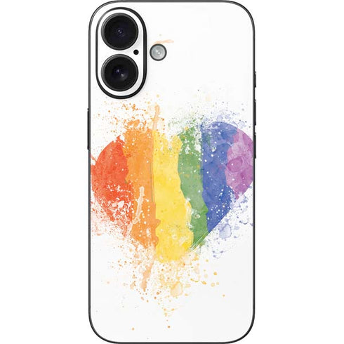 Love Is Love Heart iPhone 16 Skin