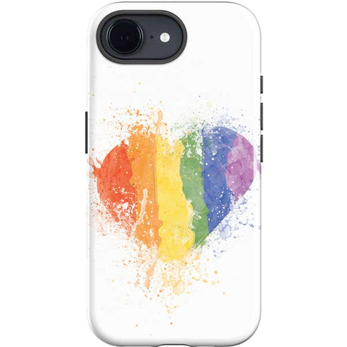 Love Is Love Heart iPhone 16e Impact Case