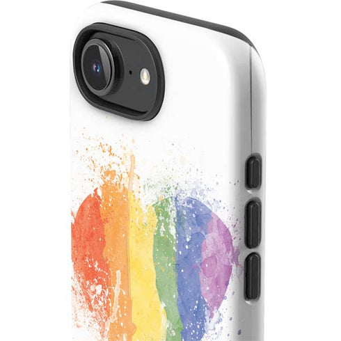 Love Is Love Heart iPhone 16e Impact Case