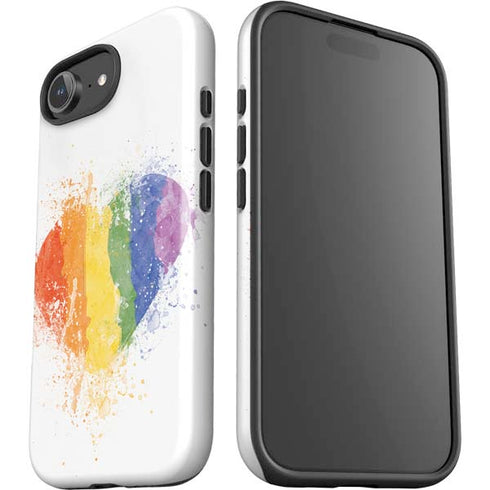 Love Is Love Heart iPhone 16e Impact Case