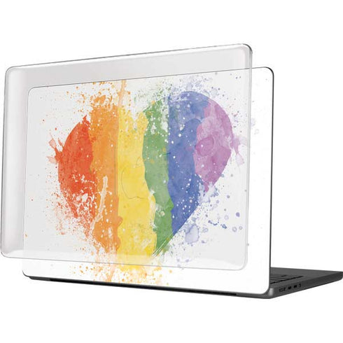Love Is Love Heart MacBook Pro 14in (2021-24) Case plus Skin