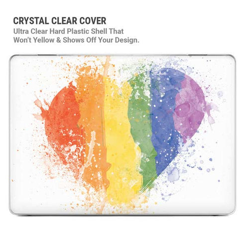Love Is Love Heart MacBook Pro 14in (2021-24) Case plus Skin