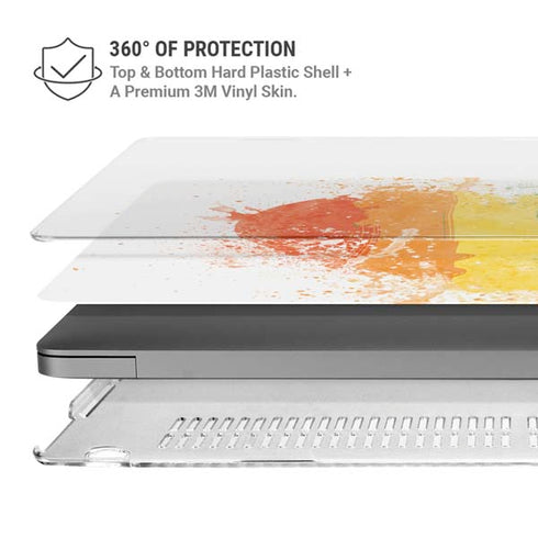 Love Is Love Heart MacBook Pro 14in (2021-24) Case plus Skin