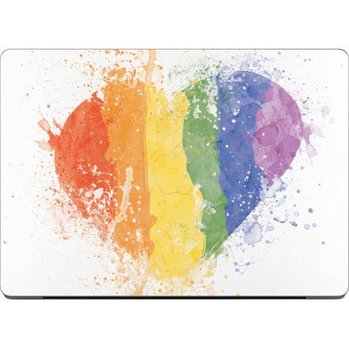 Love Is Love Heart Apple MacBook Pro 14-inch Skin