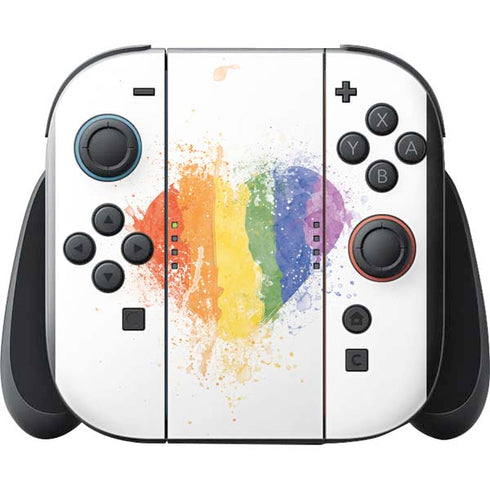 Love Is Love Heart Nintendo Switch 2 (2025) with Joy-Con Skin