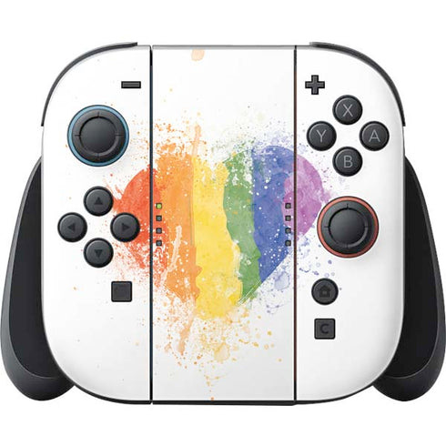 Love Is Love Heart Nintendo Switch 2 (2025) Joy-Con Controller Skin