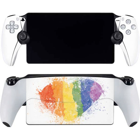 Love Is Love Heart PlayStation Portal Remote Player Skin
