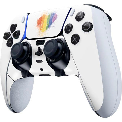 Love Is Love Heart PS5 DualSense Edge Pro Controller Skin