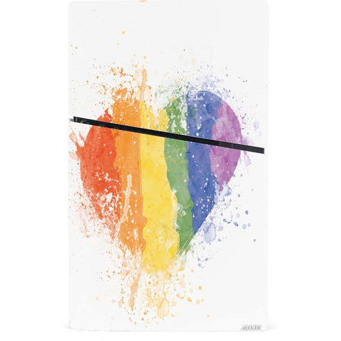 Love Is Love Heart PS5 Slim Digital Edition Console Skin