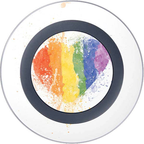 Love Is Love Heart Wireless Charger Skin