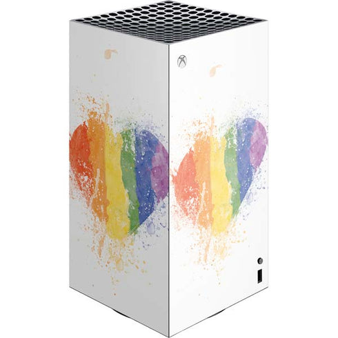 Love Is Love Heart XBox Series X Digital Edition Console Skin
