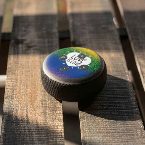 Love Is Love Rainbow Amazon Echo Dot Skin