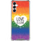 Love Is Love Rainbow Gabb Phone 4 Clear Case