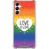 Love Is Love Rainbow Gabb Phone 4 Clear Case