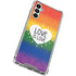 Love Is Love Rainbow Gabb Phone 4 Clear Case