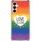 Love Is Love Rainbow Galaxy A16 5G Clear Case