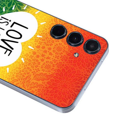 Love Is Love Rainbow Galaxy A35 5G Skin