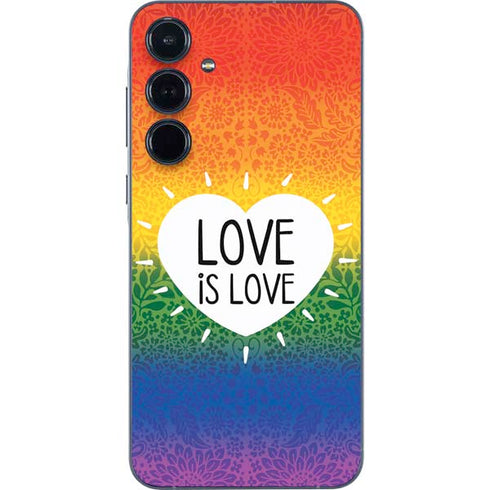 Love Is Love Rainbow Galaxy A55 5G Skin