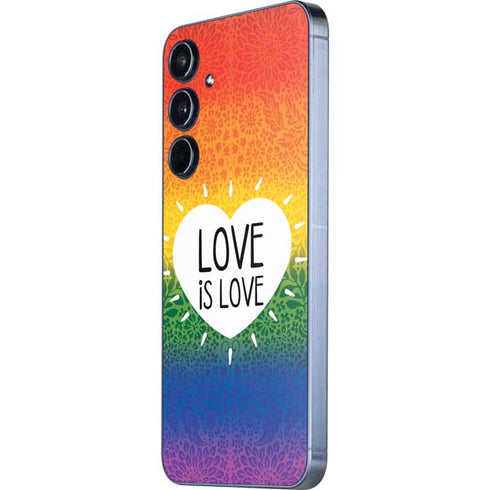Love Is Love Rainbow Galaxy A55 5G Skin