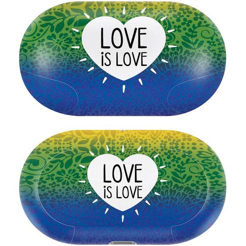 Love Is Love Rainbow Galaxy Buds Plus Skin