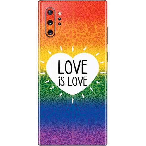Love Is Love Rainbow Galaxy Note 10 Plus Skin