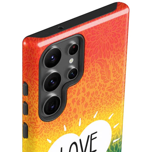 Love Is Love Rainbow Galaxy S23 Ultra Pro Case
