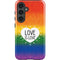 Love Is Love Rainbow Galaxy S25 Impact Case
