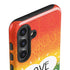 Love Is Love Rainbow Galaxy S25 Impact Case