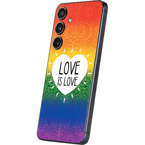 Love Is Love Rainbow Galaxy S24 Plus Skin