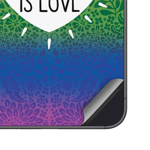 Love Is Love Rainbow Galaxy S25 Plus Skin