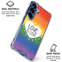 Love Is Love Rainbow Galaxy S25 Plus Clear Case