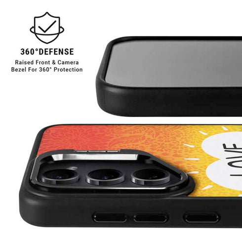 Love Is Love Rainbow Galaxy S26 Kickstand Case