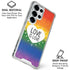 Love Is Love Rainbow Galaxy S26 Ultra Clear Case