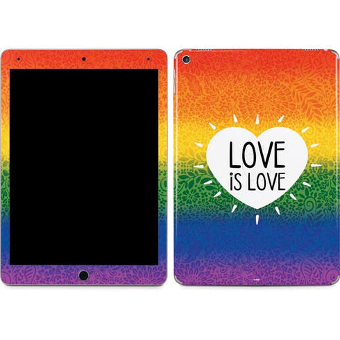 Love Is Love Rainbow iPad Skins