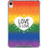 Love Is Love Rainbow iPad 11th Gen (2025) Clear Case
