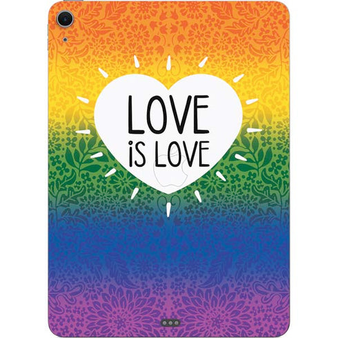 Love Is Love Rainbow Apple iPad Air Skin