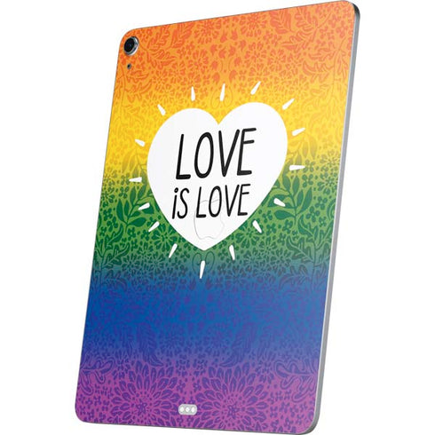 Love Is Love Rainbow Apple iPad Air Skin