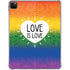Love Is Love Rainbow iPad Pro 11in (2024) Clear Case
