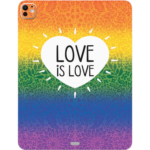 Love Is Love Rainbow iPad Pro 13in M4 (2024) Skin