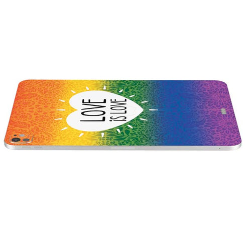 Love Is Love Rainbow iPad Pro 13in M4 (2024) Skin