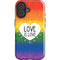 Love Is Love Rainbow iPhone 16 Impact Case