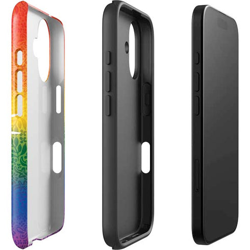 Love Is Love Rainbow iPhone 16 Impact Case