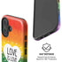 Love Is Love Rainbow iPhone 16 Magsafe Impact Case