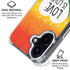 Love Is Love Rainbow iPhone 16 Plus Clear Case