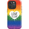 Love Is Love Rainbow iPhone 16 Pro Max Magsafe Impact Case
