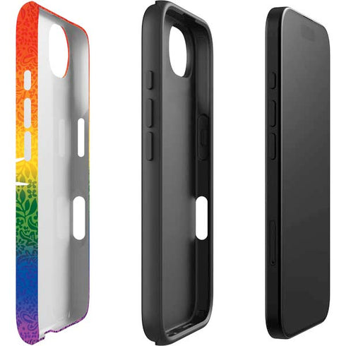 Love Is Love Rainbow iPhone 16e Impact Case